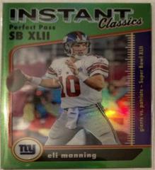 Eli Manning [Green] #IC-2 Football Cards 2022 Panini Classics Instant Prices