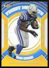 Joseph Addai [Gold Refractor] #RFM-JA Football Cards 2007 Topps Finest Moments Prices