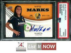Marta #WMMA Soccer Cards 2010 Upper Deck WPS Marks Prices