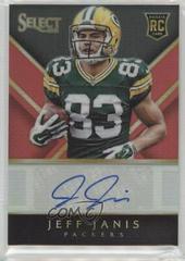 Jeff Janis [Red Mojo] #RA-JF Football Cards 2014 Panini Select Rookie Autograph Prices