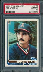 Rob Wilfong #128T Baseball Cards 1982 Topps Traded Prices