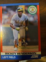 Rickey Henderson #10 Baseball Cards 1991 Score Superstars Prices