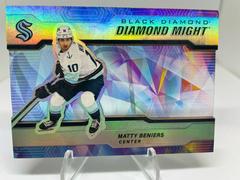 Matty Beniers #DM-BE Hockey Cards 2022 Upper Deck Black Diamond Might Prices