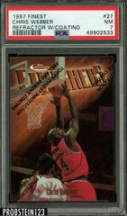 Chris Webber [Refractor w/ Coating] Basketball Cards 1997 Finest Prices