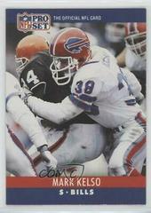 Mark Kelso #41 Football Cards 1990 Pro Set FACT Cincinnati Prices