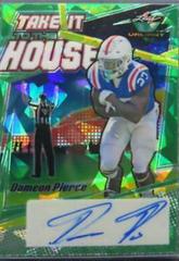 Dameon Pierce [Crystal Green] #TH-DP2 Football Cards 2022 Leaf Valiant Autographs Take it to the House Prices