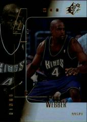 Chris Webber #70 Basketball Cards 1999 SPX Prices