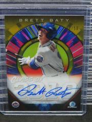Brett Baty [Gold Refractor] Baseball Cards 2019 Bowman Draft Class of 2019 Autographs Prices