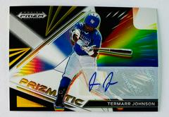 Termarr Johnson [Autograph Gold] Baseball Cards 2022 Panini Prizm Draft Picks Prizmatic Prices