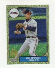 Chipper Jones #T87C-3 Baseball Cards 2022 Topps Silver Pack 1987 Chrome Prices