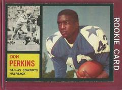 Don Perkins #41 Football Cards 1962 Topps Prices