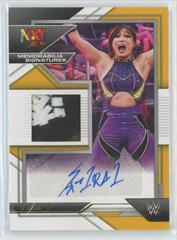 Io Shirai [Gold] Wrestling Cards 2022 Panini NXT WWE Memorabilia Signatures Prices