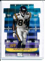 Randy Moss [Illuminator] #T3B Football Cards 1999 Stadium Club 3x3 Prices