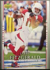 Larry Fitzgerald #2 Football Cards 2007 Upper Deck First Edition Prices