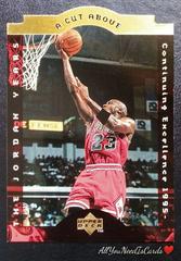 Michael Jordan #CA10 Basketball Cards 1996 Collector's Choice Jordan Cut Above Prices