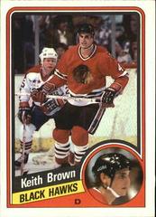 Keith Brown #33 Hockey Cards 1984 O-Pee-Chee Prices