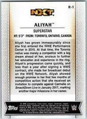 Aliyah Wrestling Cards 2017 Topps WWE Women's Division Prices