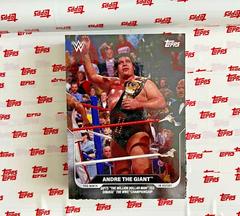 Andre the Giant #9 Wrestling Cards 2021 Topps This Moment in WWE History Prices