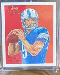 Matthew Stafford [Mini Chicle Back] Football Cards 2009 Topps National Chicle Prices