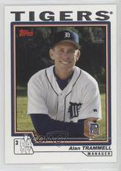 Alan Trammell [1st Edition] #277 Baseball Cards 2004 Topps Prices