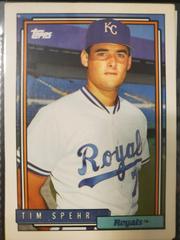 Tim Spehr #342 Baseball Cards 1992 Topps Prices