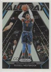 Russell Westbrook [Silver Prizm] #9 Basketball Cards 2018 Panini Prizm All Day Prices