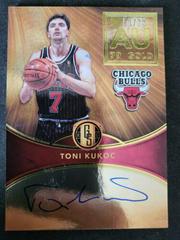 Toni Kukoc Basketball Cards 2016 Panini Gold Standard AU Autographs Prices