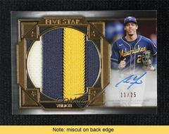 Christian Yelich #FSJP-CY Baseball Cards 2022 Topps Five Star Autograph Jumbo Prime Prices
