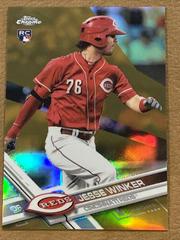 Jesse Winker [Gold] #74 Baseball Cards 2017 Topps Chrome Prices