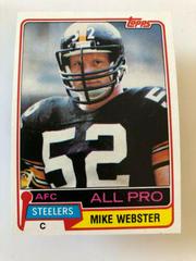 Mike Webster Football Cards 1981 Topps Prices