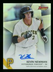 Kevin Newman [Refractor] Baseball Cards 2015 Bowman's Best of Autographs Prices