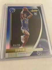 Jordan Poole [Blue] Basketball Cards 2019 Panini Absolute Memorabilia Prices