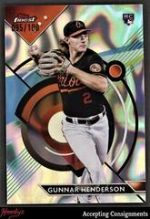 Gunnar Henderson [Lava] Baseball Cards 2023 Topps Finest Prices