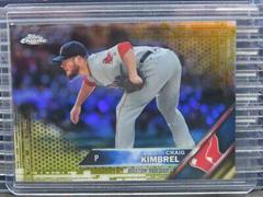 Craig Kimbrel [Gold Refractor] Baseball Cards 2016 Topps Chrome Update Prices