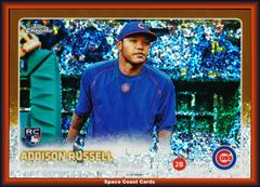 Addison Russell [Gold] #US208 Baseball Cards 2015 Topps Chrome Update Prices