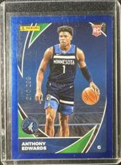Anthony Edwards [Blue] #81 Basketball Cards 2020 Panini NBA Card Collection Prices