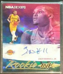 Zach Norvell Jr. #ZNJ Basketball Cards 2019 Panini Hoops Rookie Ink Autographs Prices