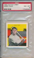 Jimmy Foxx Baseball Cards 1933 R305 Tattoo Orbit Prices