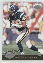 Andre Coleman [Collector's Edition] #72 Football Cards 1996 Leaf Prices