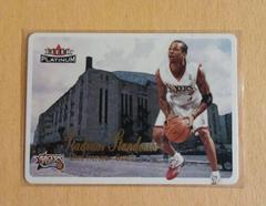 Allen Iverson Basketball Cards 2001 Fleer Platinum Stadium Standouts Prices