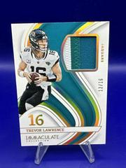 Trevor Lawrence #3 Football Cards 2023 Panini Immaculate Number Prices