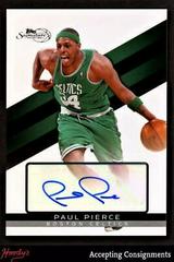 Paul Pierce Basketball Cards 2008 Topps Signature Autographs Prices