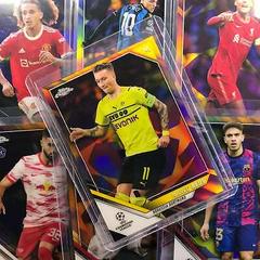 Ansu Fati [Purple & Gold Starball Refractor] Soccer Cards 2021 Topps Chrome UEFA Champions League Prices
