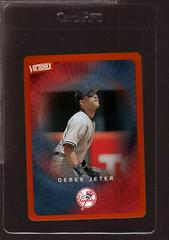 Derek Jeter [Orange] #54 Baseball Cards 2003 Upper Deck Victory Prices