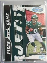 Breece Hall [Teal] #PG-BH Football Cards 2022 Panini Certified Piece of the Game Prices