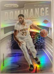 Anthony Davis [Silver Prizm] Basketball Cards 2019 Panini Prizm Dominance Prices