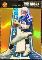 Tom Brady [Gold Refractor] #49 Football Cards 2004 Topps Pristine Prices