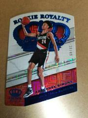 Anfernee Simons [Blue] Basketball Cards 2018 Panini Crown Royale Rookie Royalty Prices