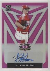 Kyle Harrison [Pink] #BA-KH1 Baseball Cards 2020 Leaf Valiant Autographs Prices