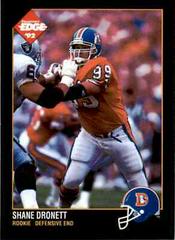 Shane Dronett #183 Football Cards 1992 Collector's Edge Prices